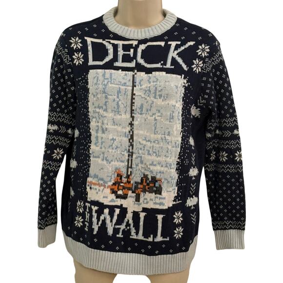 Game of Thrones Deck the Wall Holiday Sweater. Size Medium - Picture 1 of 8